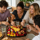 Plateau de fruits exotiques - 10 personnes 35cm x 35cm -
