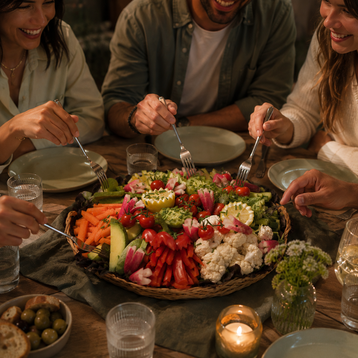 Plateau de crudité
