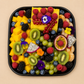 Plateau de fruits exotiques - 6 personnes 27cm x 27cm -